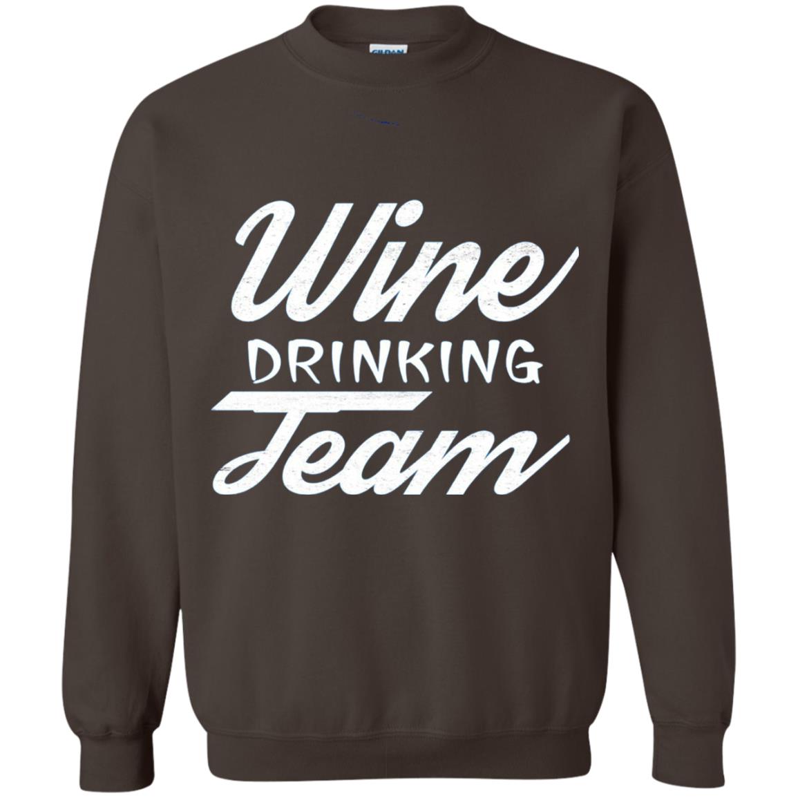 Wine Lover T-shirt Wine Drinking Team Dark Chocolate