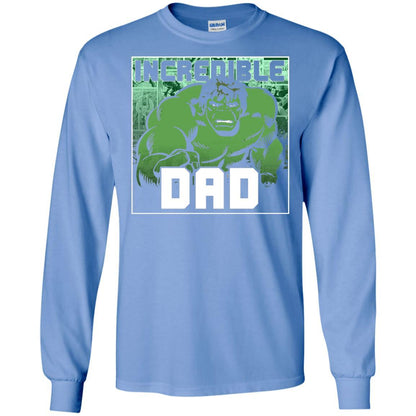 Daddy T-shirt Incredable Dad Carolina Blue