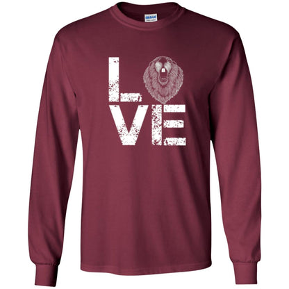 Beaver T-shirt Love Beaver Maroon