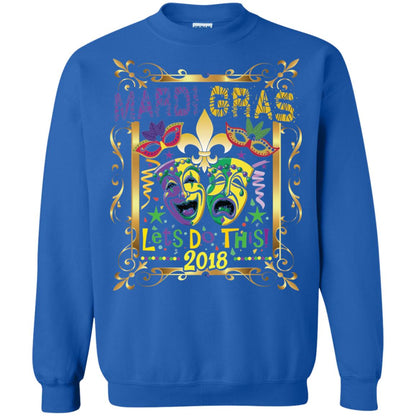 Fleur Symbol New Orleans Parade Mardi Gras T-shirt Royal