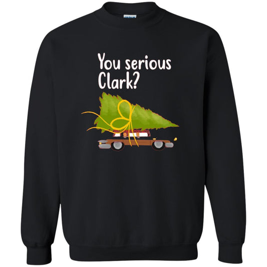Christmas T-shirt You Serious Clark Black