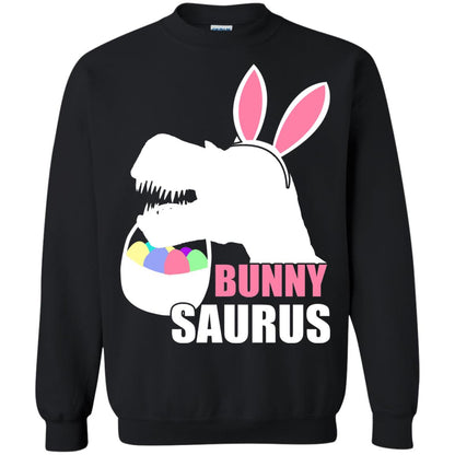 Bunnysaurus Easter Dinosaur Lover Shirt Black
