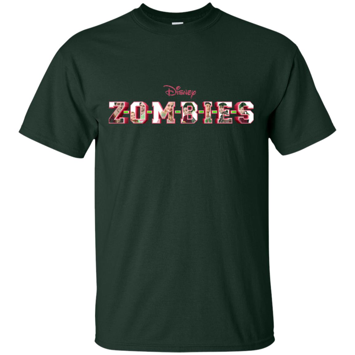 Zombies Logo T-shirt Forest