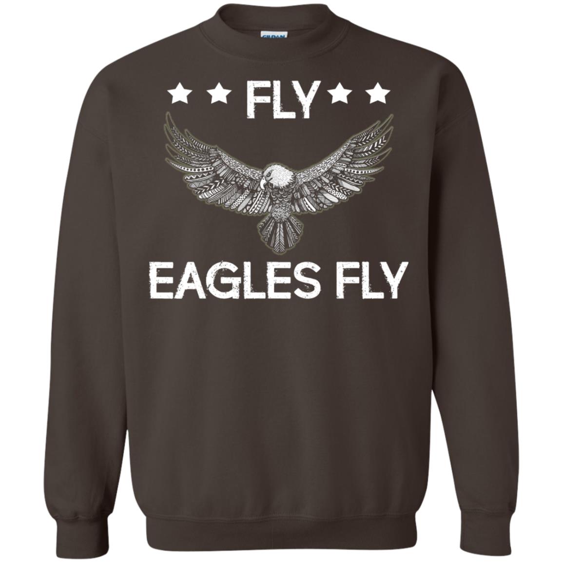 Flying Eagles Fly T-shirt Dark Chocolate