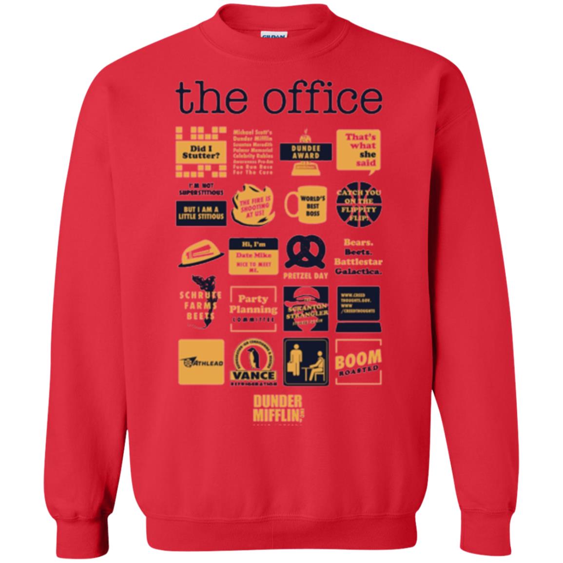 The Office T-shirt Red