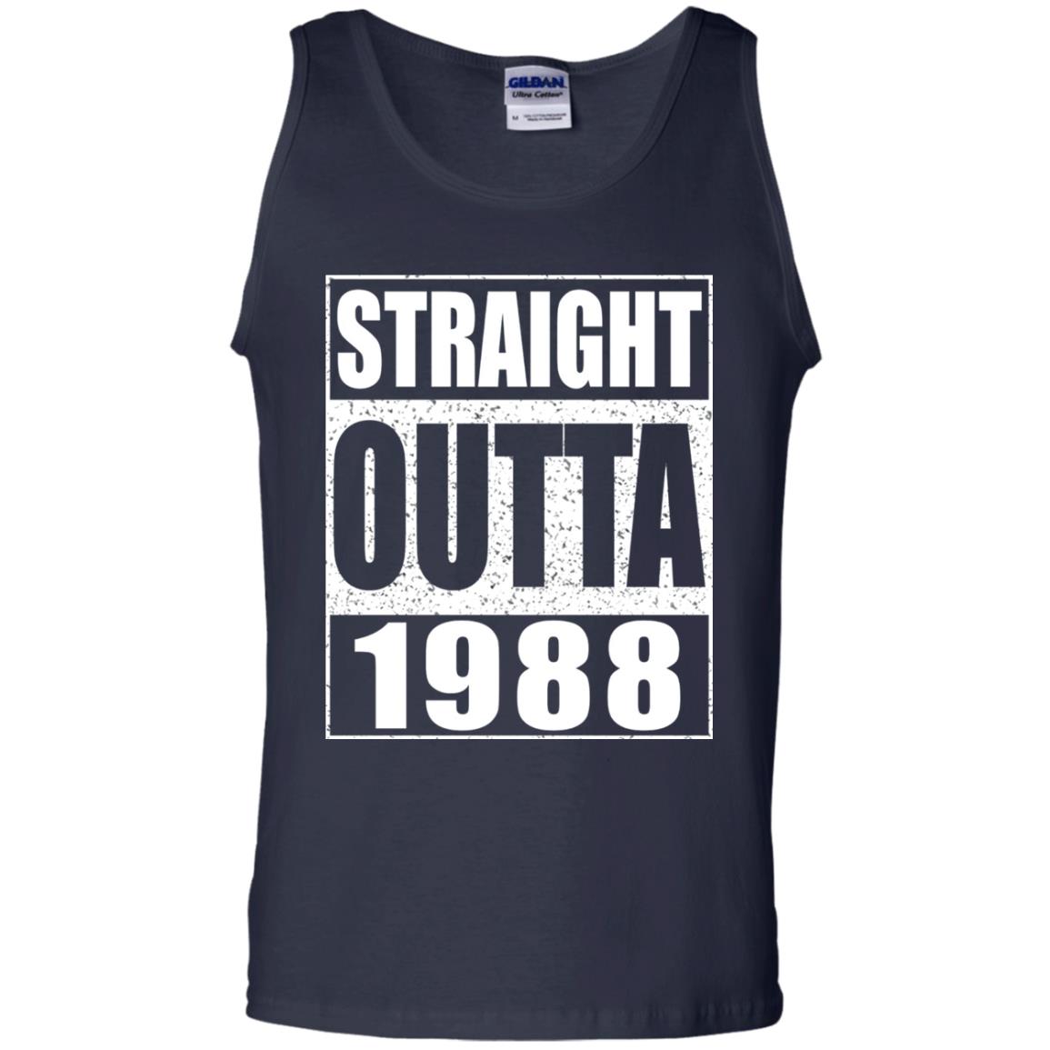 Straight Outta 1988 Funny 30th Birthday Shirt Navy
