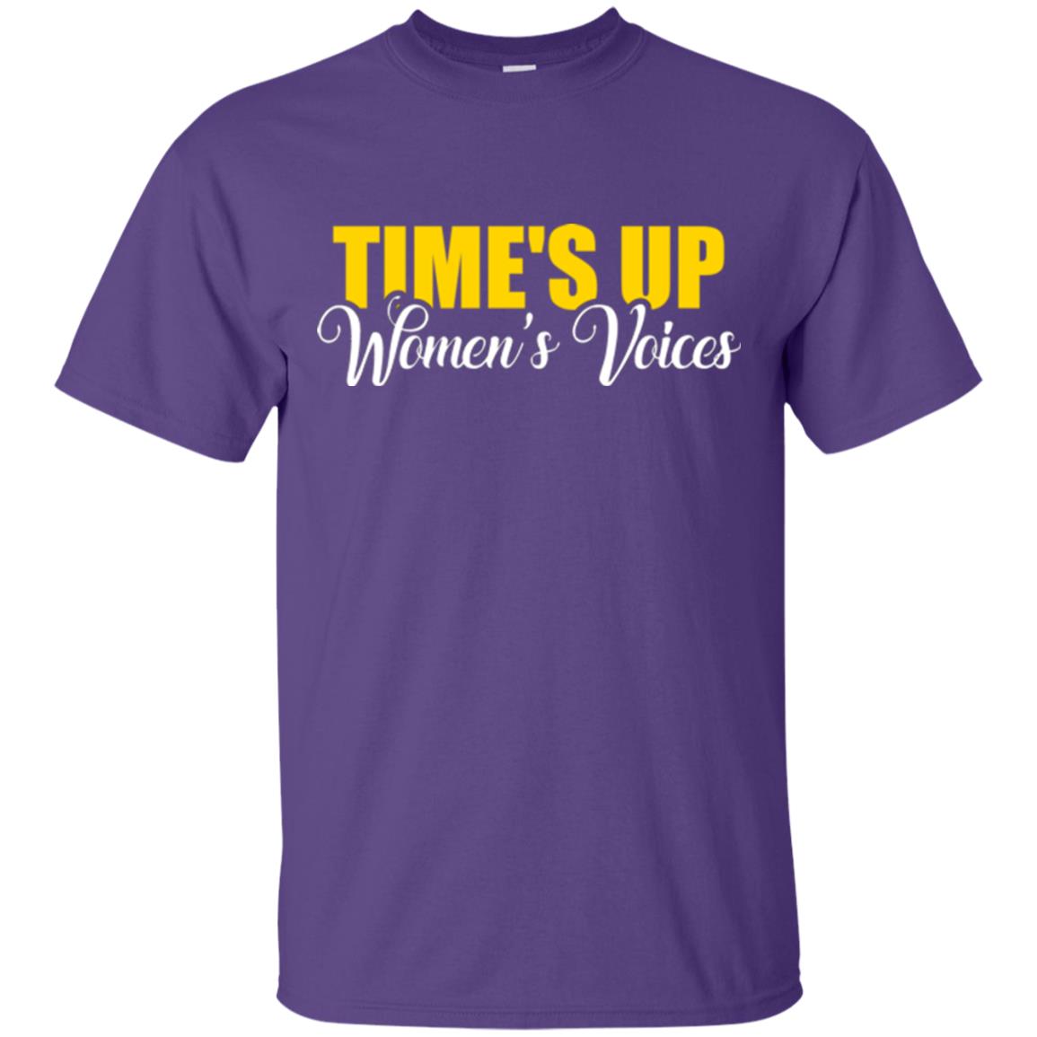 Time's Up Women's Voice Purple