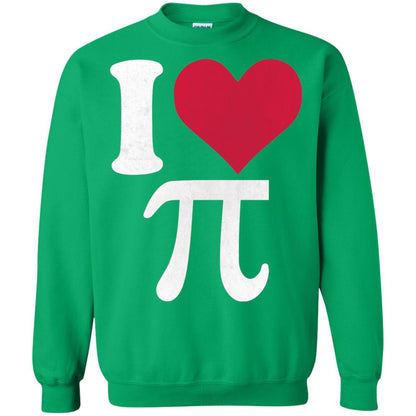 I Love Pi Vintage Retro Pi Day T-shirt Irish Green