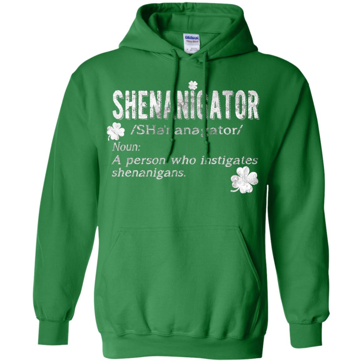 Shenanigator Shamrocks St. Patrick Day Shirt For Irish Irish Green