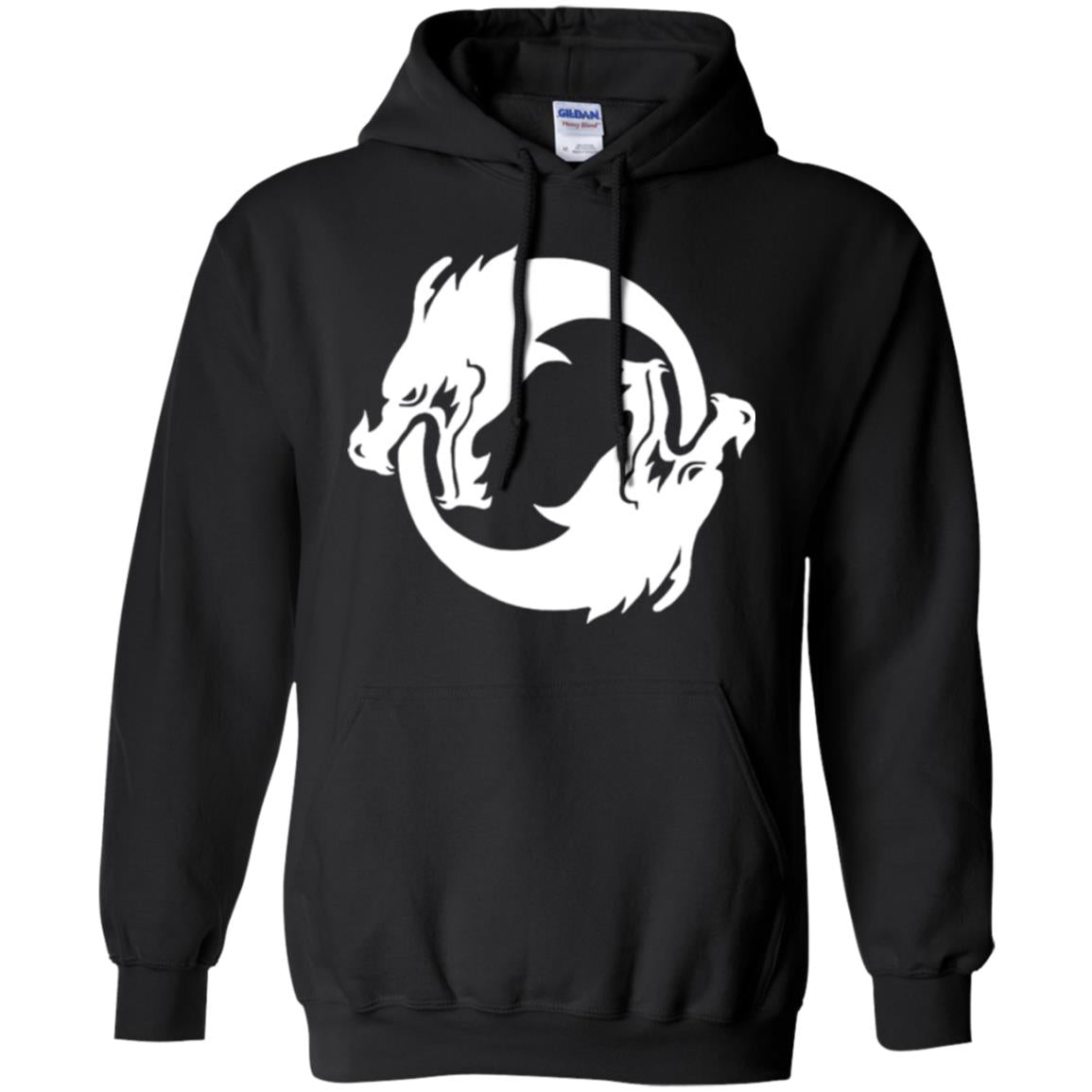 Dargon Lovers T-shirt Overwatch Hanzo Seal Spray Black