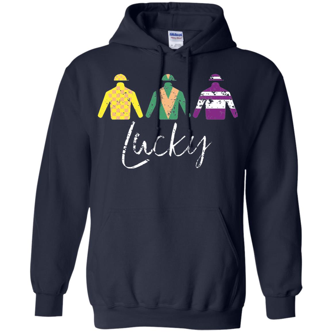 Derby Jockey Shirt Lucky Derby Apparel Derby Navy