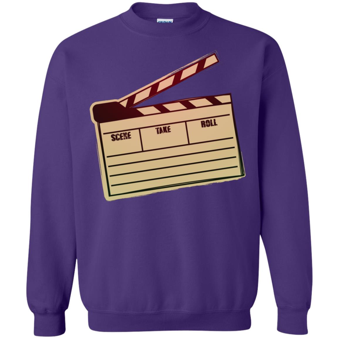 Movie Clapper Filmmaker Film Student Shirt Purple