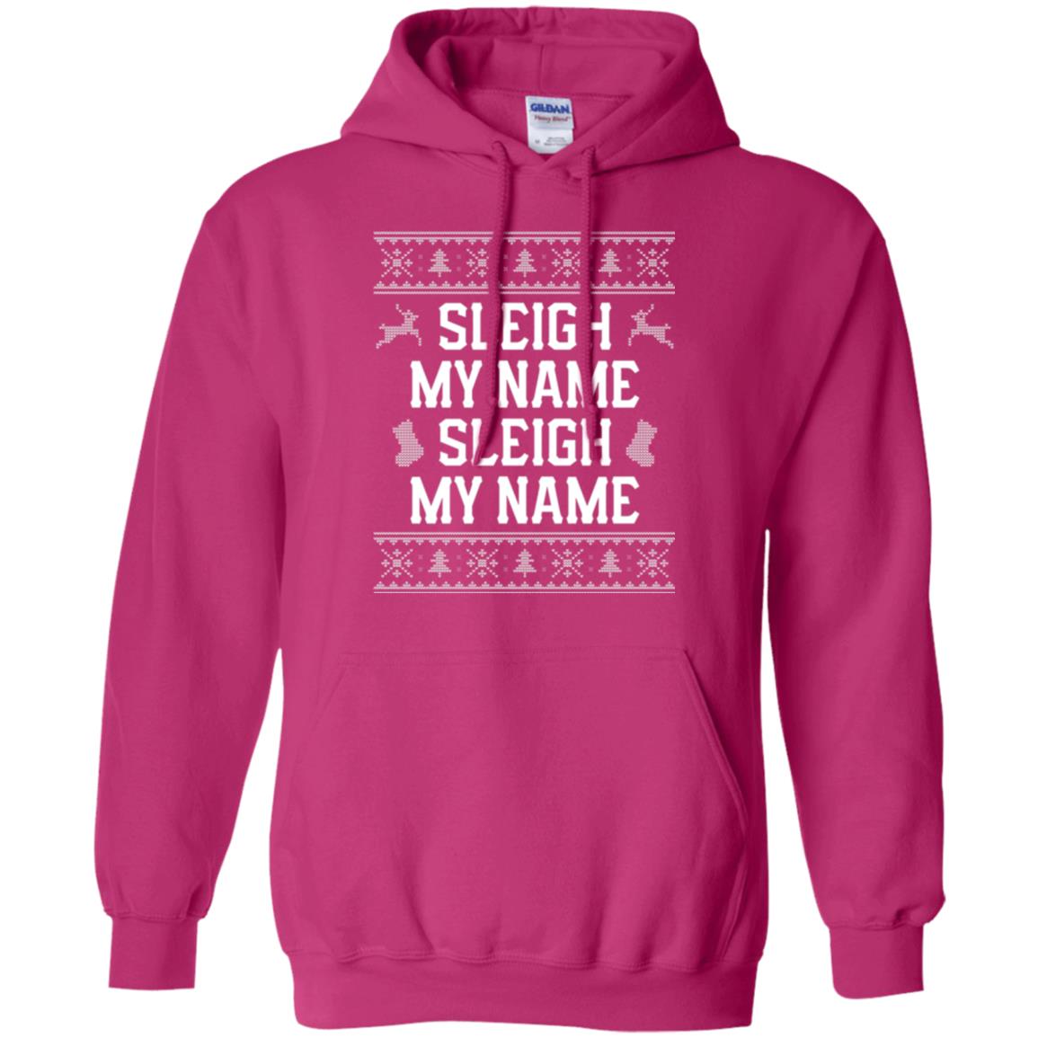 Christmas T-shirt Sleigh My Name Heliconia