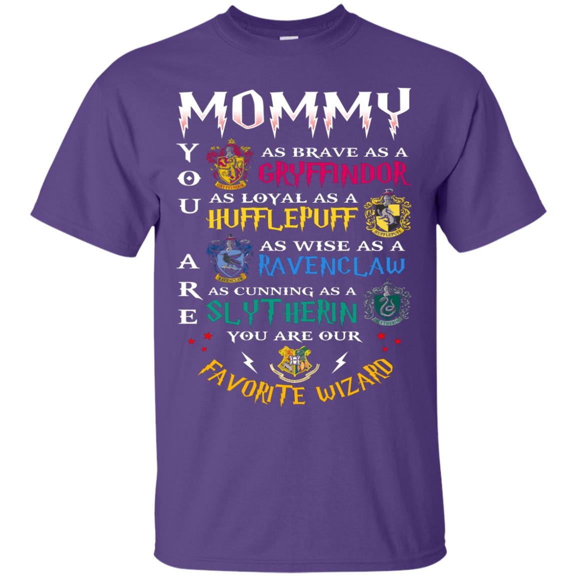 Mommy Our  Favorite Wizard Harry Potter Fan T-shirtG200 Gildan Ultra Cotton T-Shirt