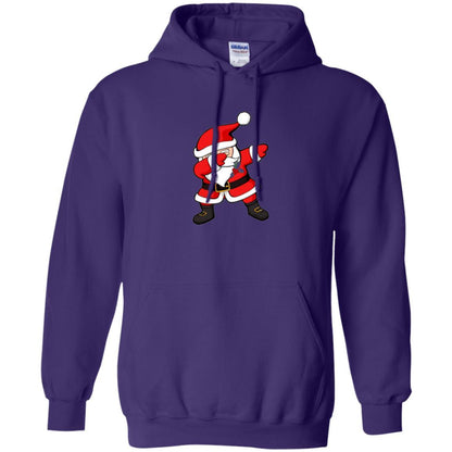 Christmas T-shirt Dabbing Santa Claus Christmas Dab Novelty Purple