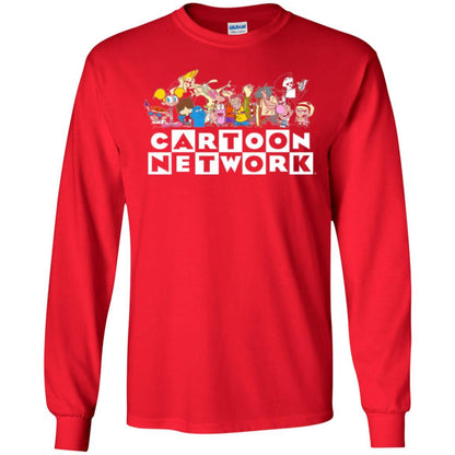 Cartoon T-shirt Classic Character Feature T-shirt Red