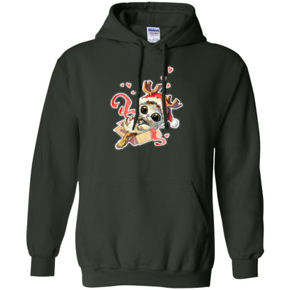 Cat Lover T-shirt Merry Christmas Forest Green
