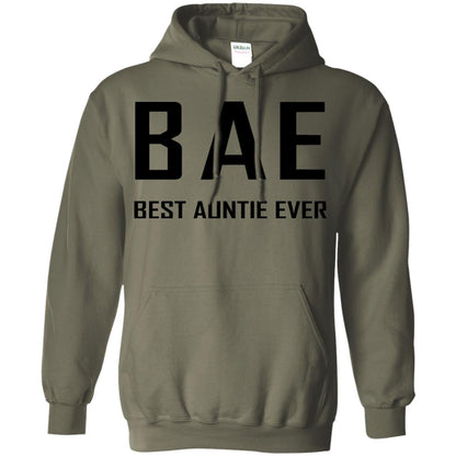 Best Aunt Ever Family Shirt Military Green