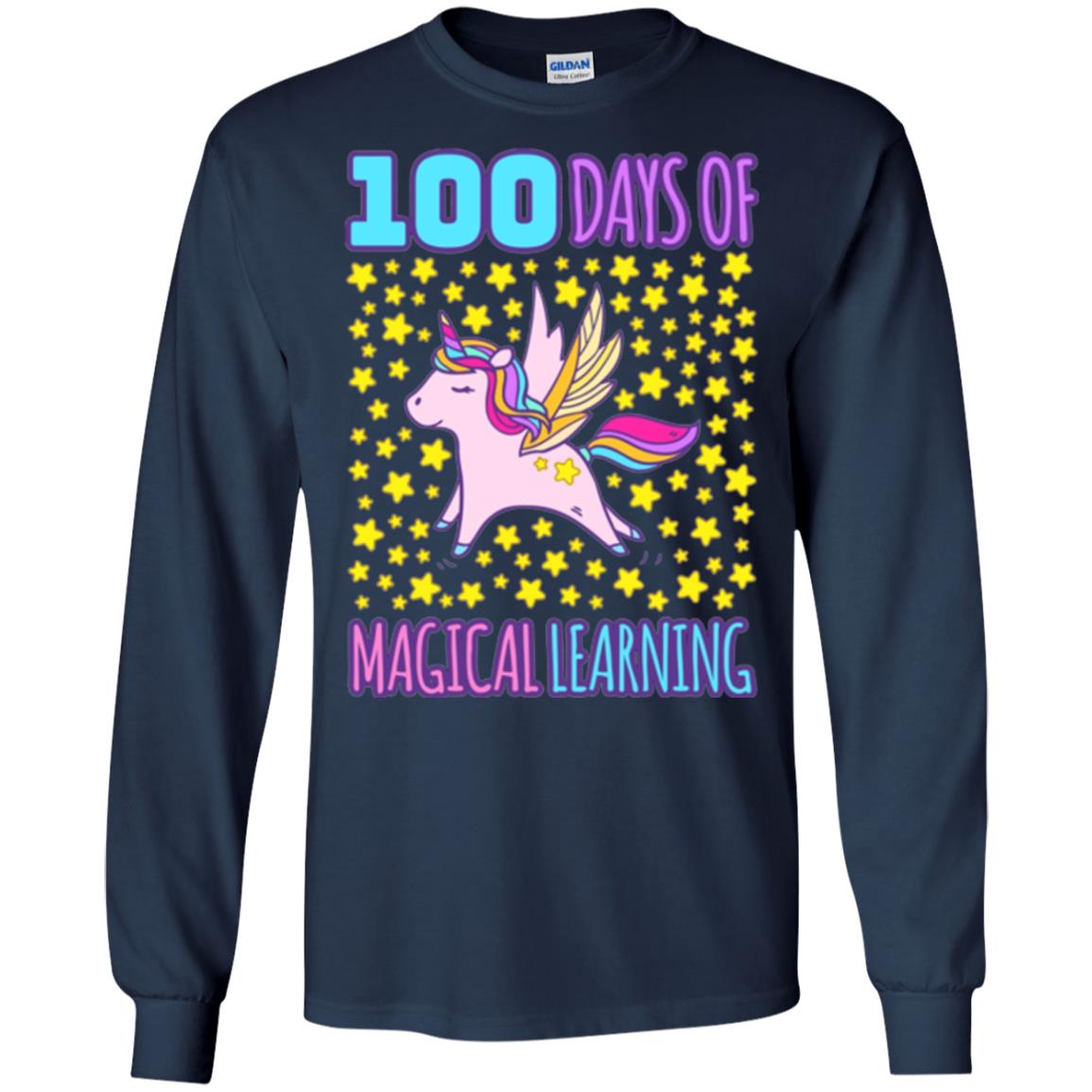 Children T-shirt Adorable 100th Day Of School Navy