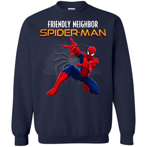 Friendly Neighbor Spider Man Movie Fan T-shirtG180 Gildan Crewneck Pullover Sweatshirt 8 oz.