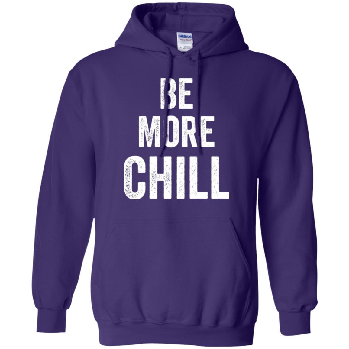 Christmas T-shirt Be More Chill T-shirt Purple