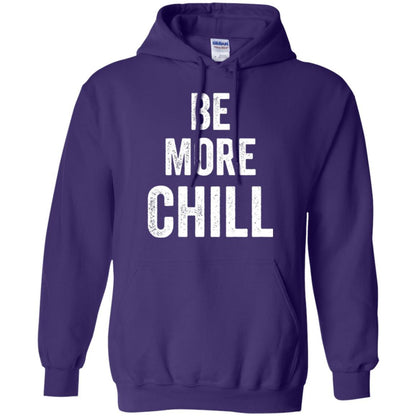 Christmas T-shirt Be More Chill T-shirt Purple