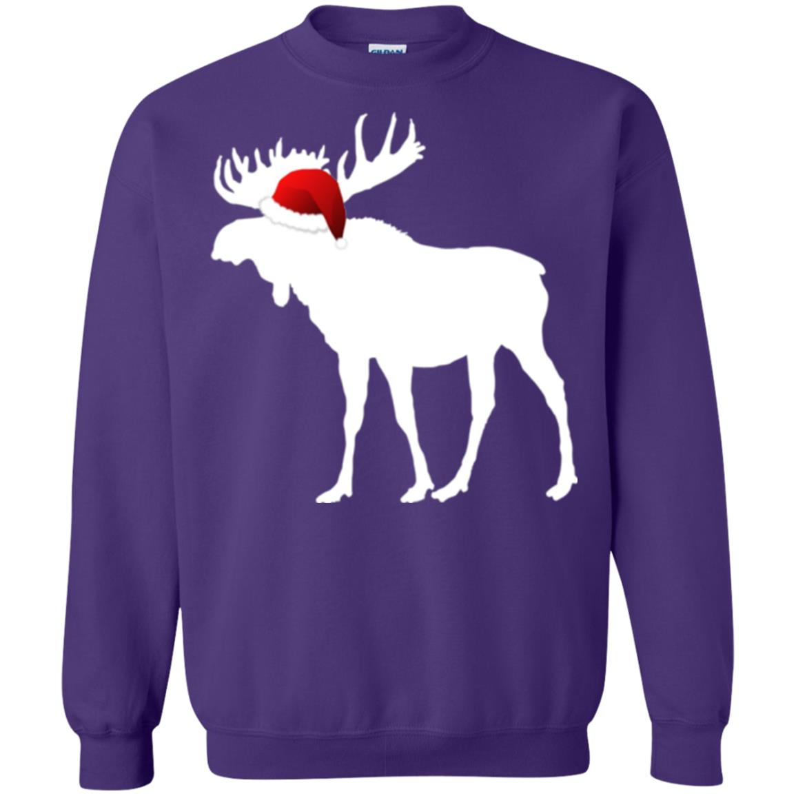 Christmas T-shirt Reindeer Purple