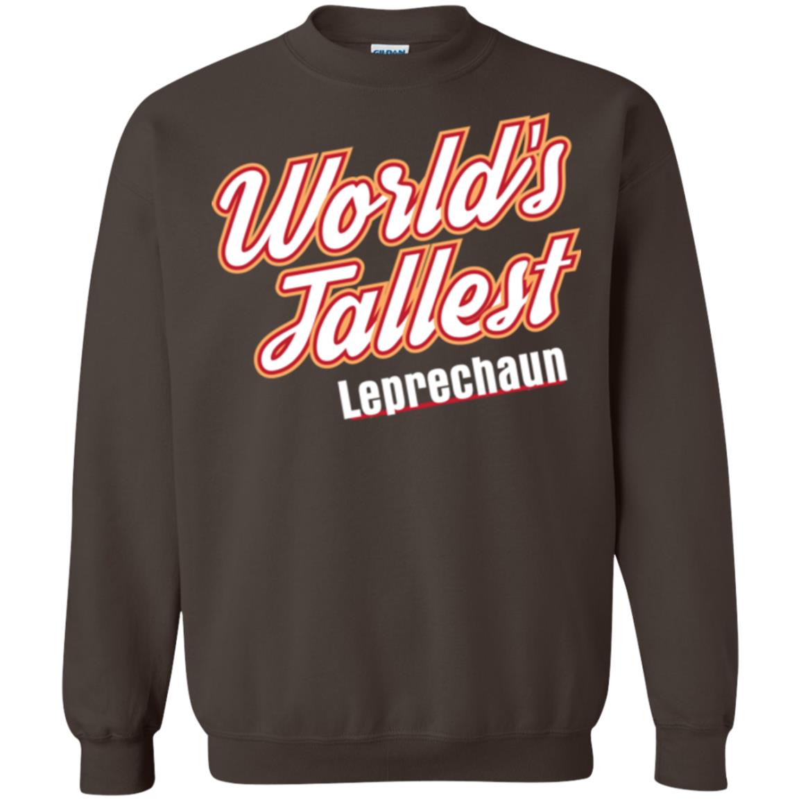 St. Patrick's Day T-shirt World's Tallest Leprechaun Dark Chocolate