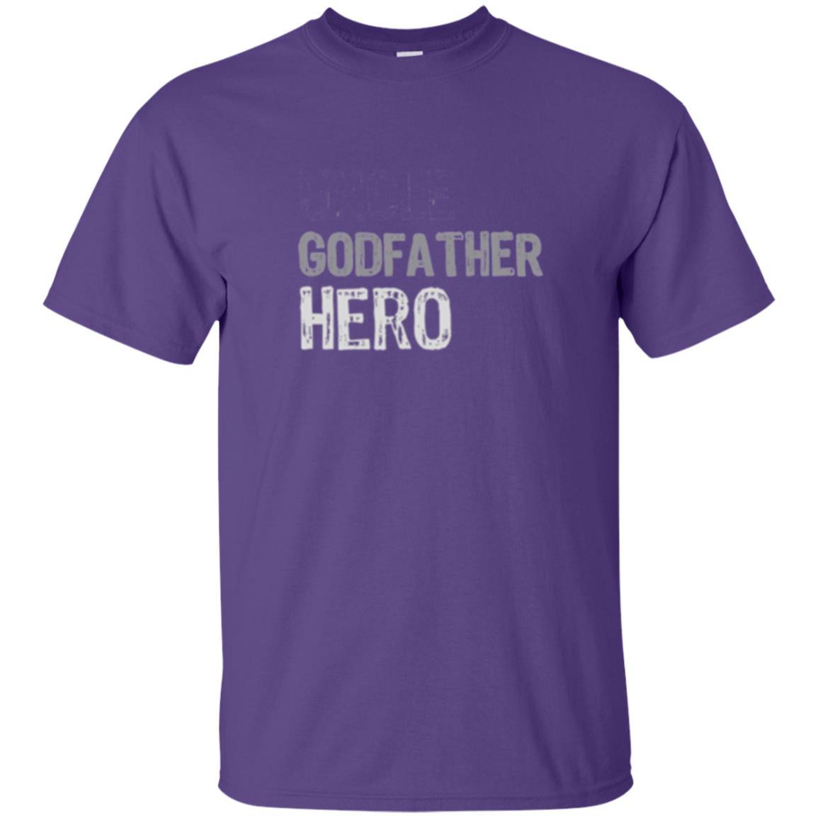 Daddy T-shirt Uncle Godfather Hero T-shirt Purple