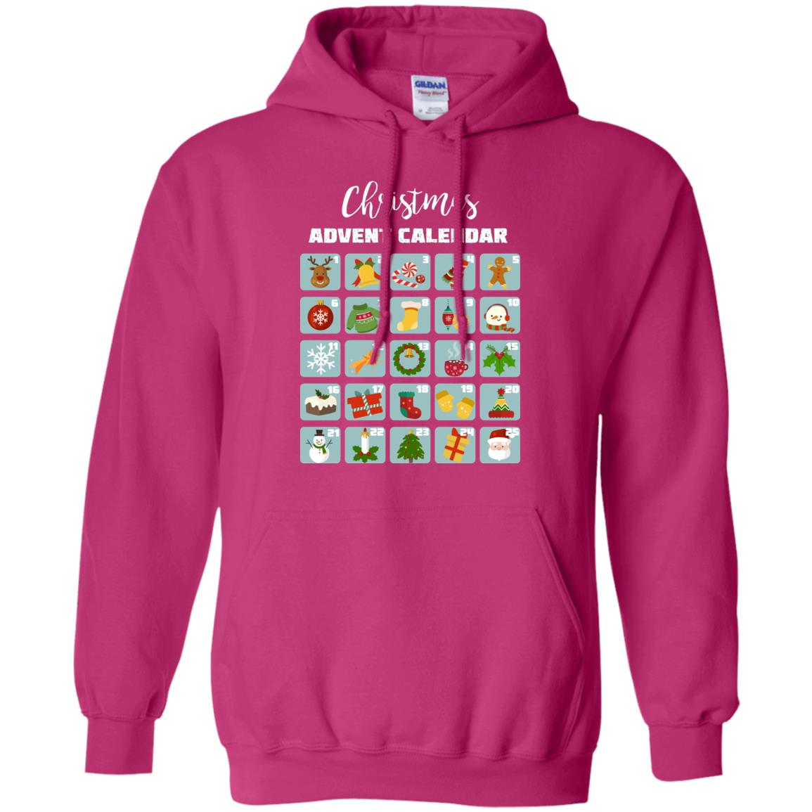 Christmas Calendar December 2018 Gift Shirt Heliconia