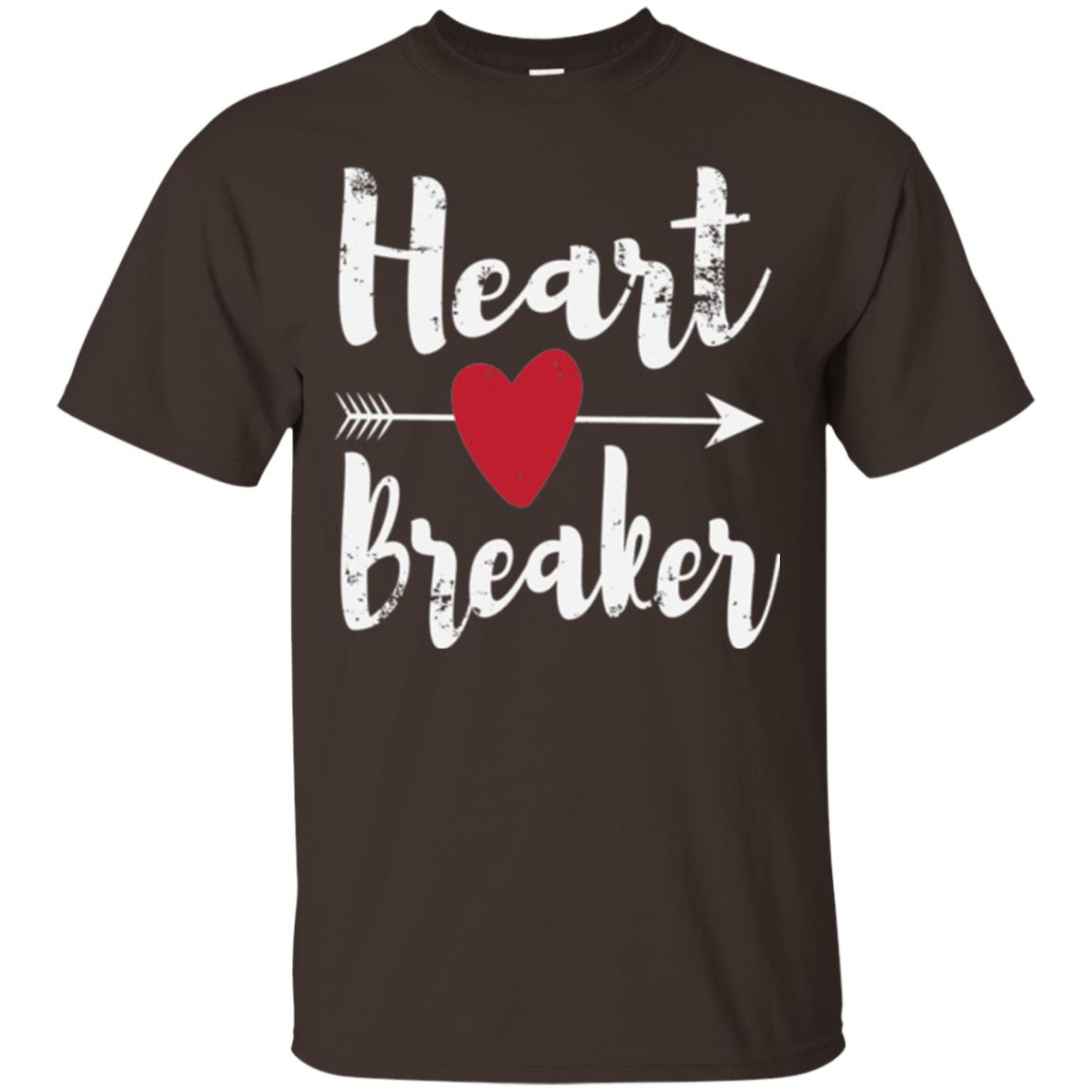 Valentines Day T-shirt Heart Breaker T-shirt Dark Chocolate