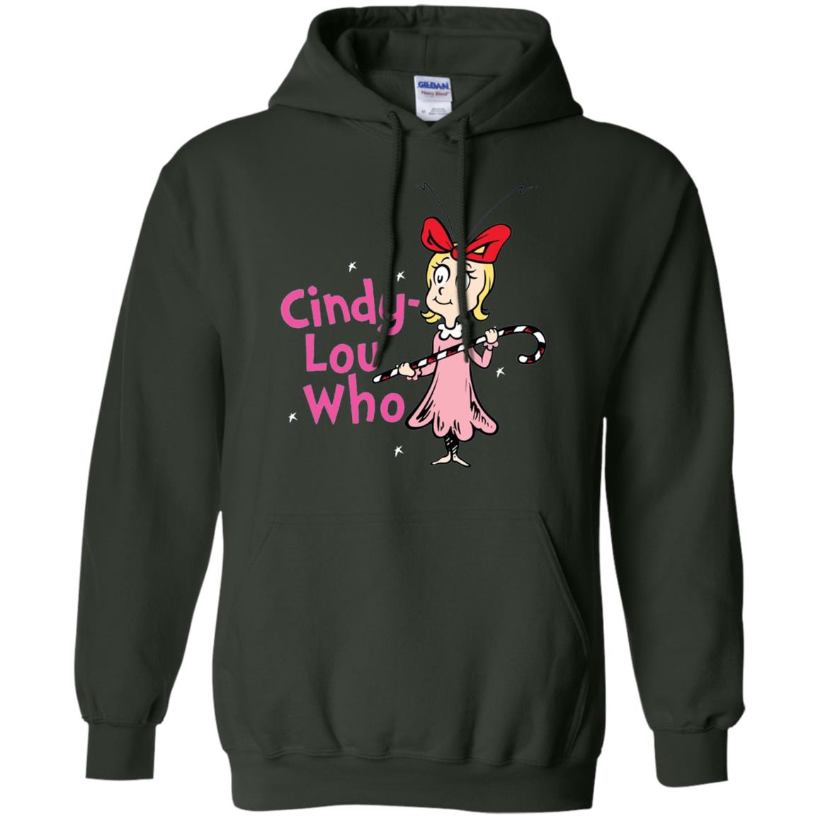 Dr. Seuss Cindy-lou Who T-shirt Forest Green