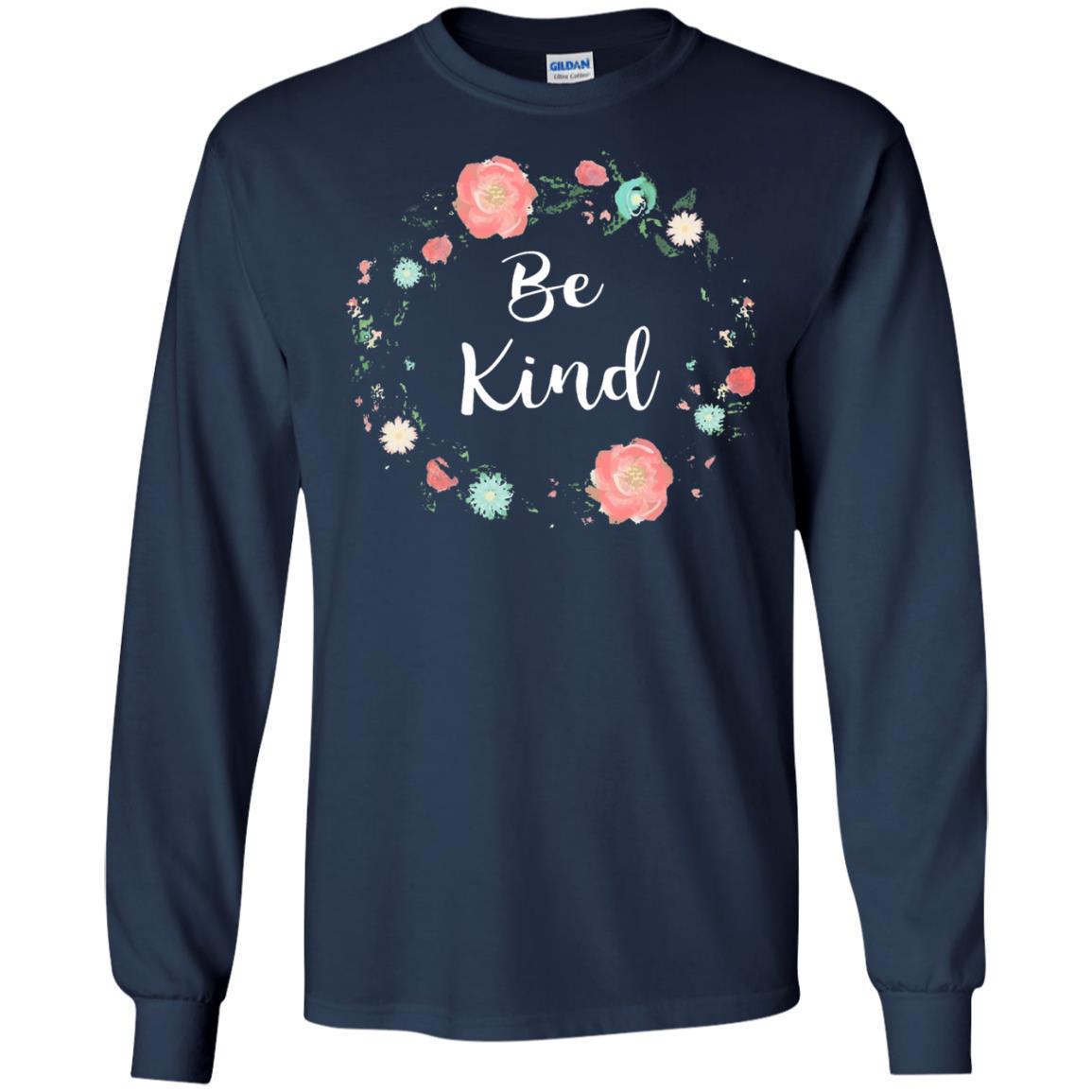 Be Kind Anti Bullying T-shirt Navy
