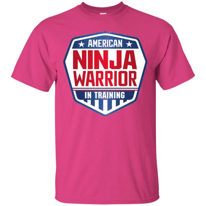 American Ninja Warrior In Training T-shirt Heliconia