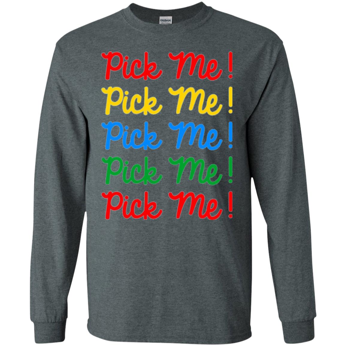 Pick Me Contestant T-shirt Dark Heather