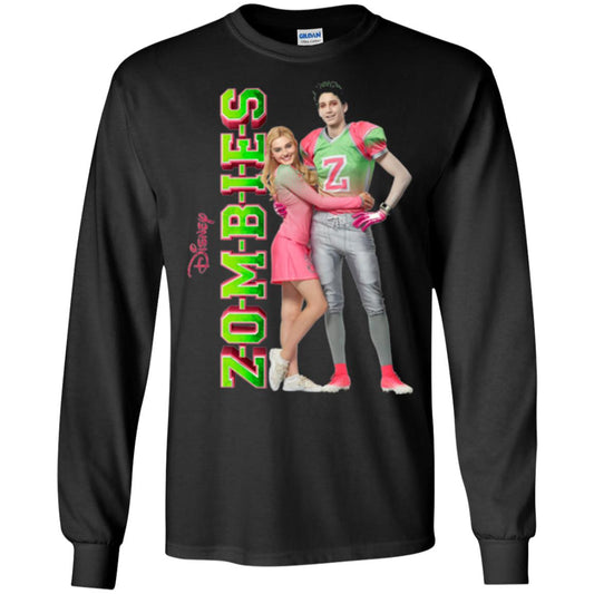 Zombies Cheer Football Lover T-shirt Black