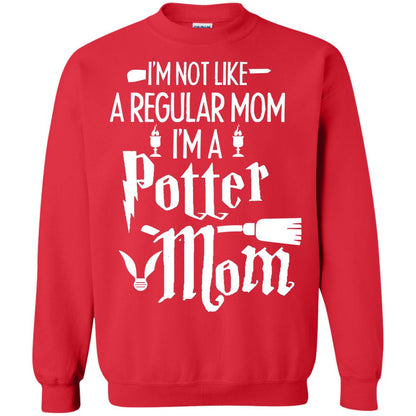 I'm Not Like A Regular Mom, I'm A Potter Mom Harry Potter Fan Shirt Red