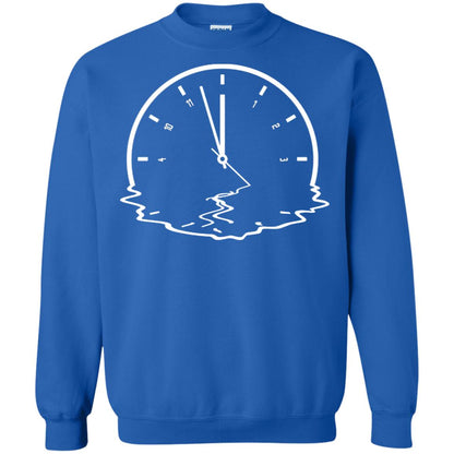 Alzheimer's & Dementia Awareness Funny Clock Gift Shirt Royal