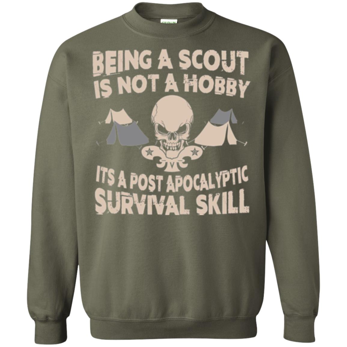 Being A Scout Is Not A Hobby T-shirt Military Green