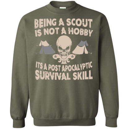 Being A Scout Is Not A Hobby T-shirt Military Green