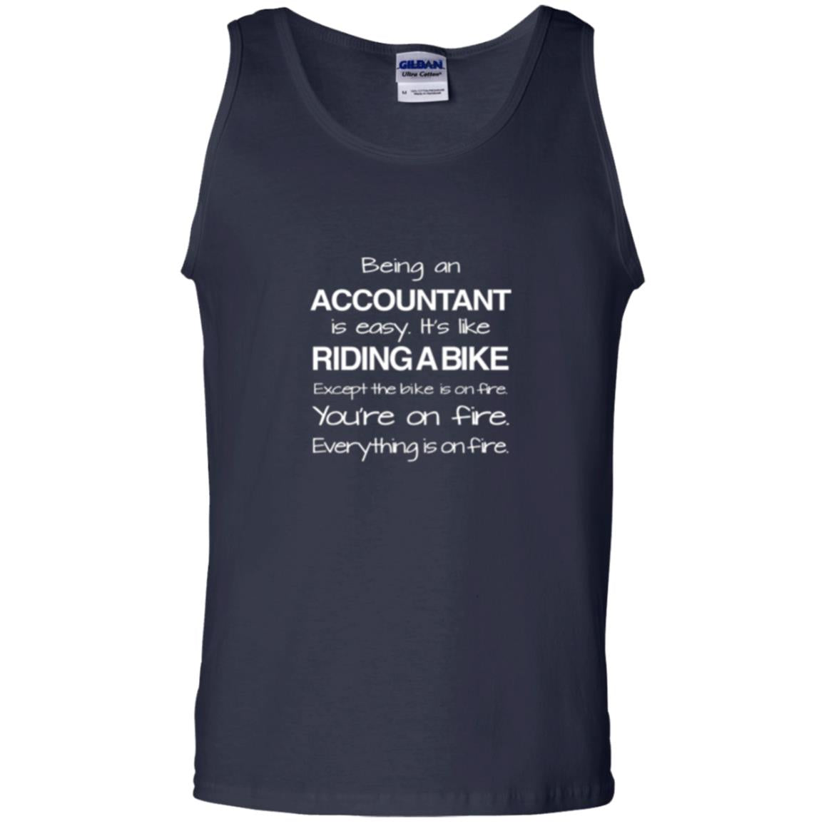 Cool Accountant T-shirt Being An Accountant Navy