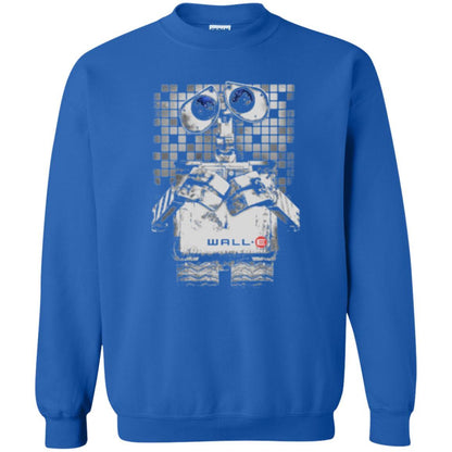 Film T-shirt Wall-e Tile Portrait Graphic Royal