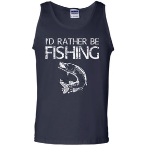 Fisherman T-shirt I'd Rather Be Fishing