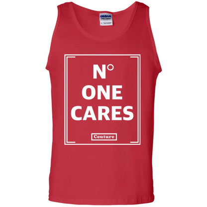 No One Cares Tops Cute Casual T-shirt Red