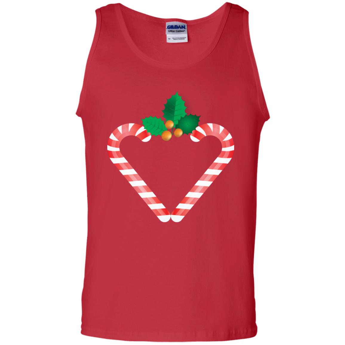 Heart Icon Candy X-mas Gift Shirt Red