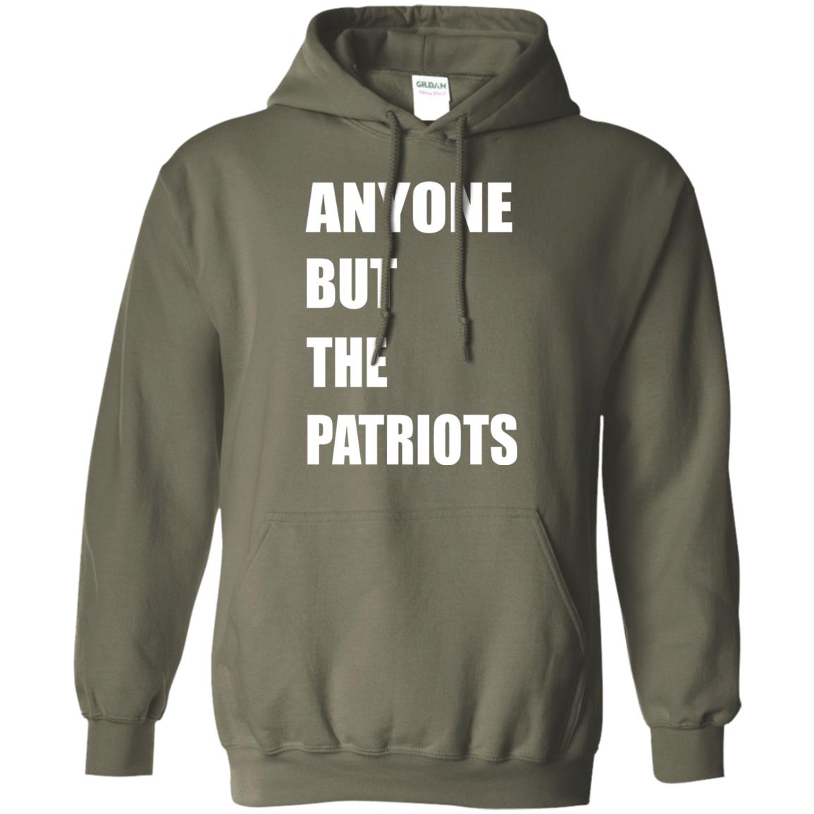 Anyone But The Patriots T-shirt Military Green