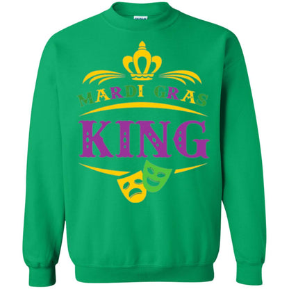 Mardi Gras King Gift T-shirt Irish Green