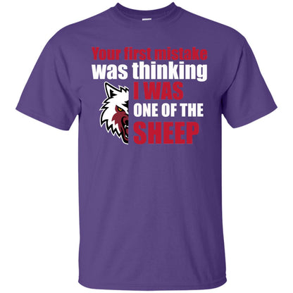 Your First Mistake Was Thinking I Was One Of The Sheep Shirt Purple