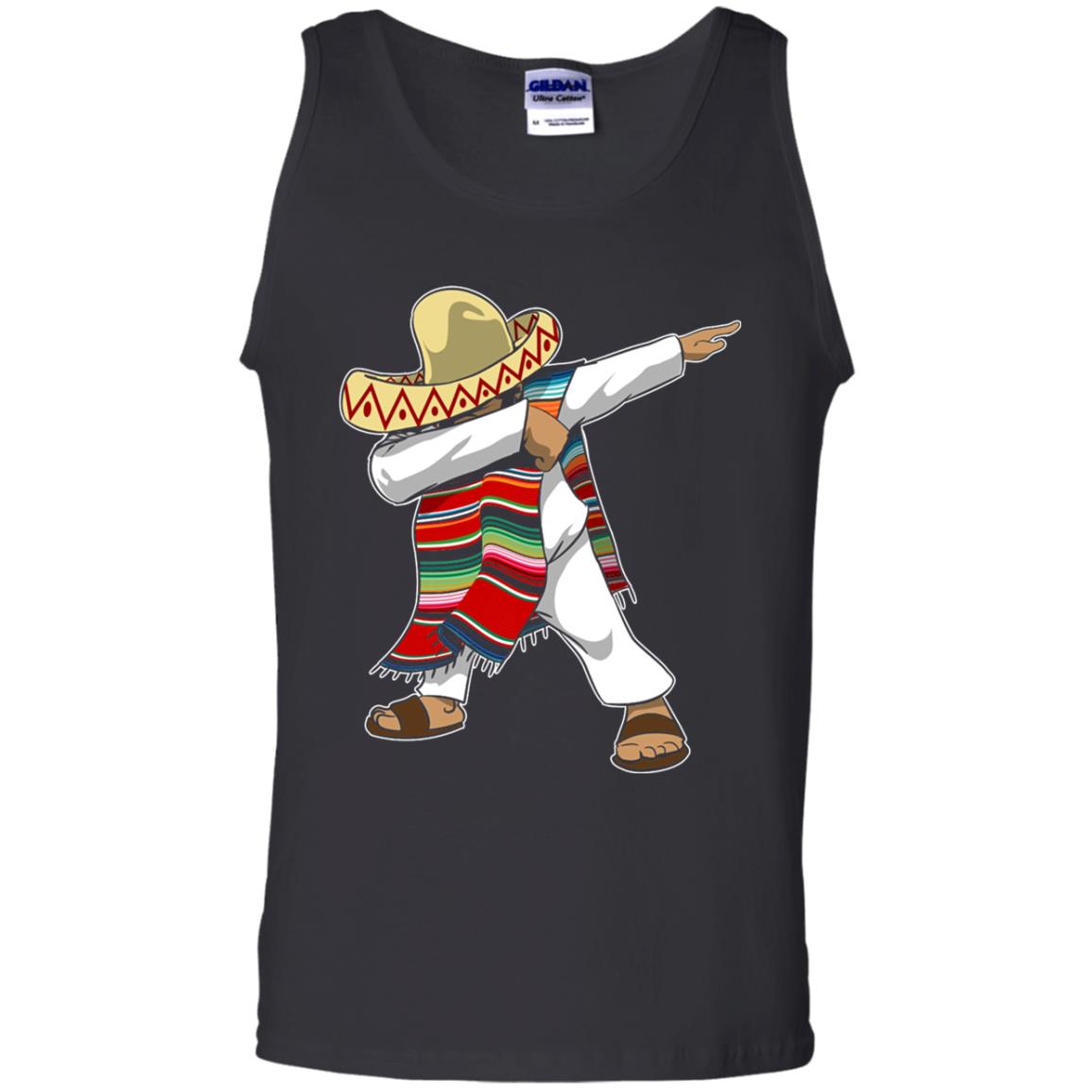Mexican Poncho Dabbing Cinco De Mayo Shirt