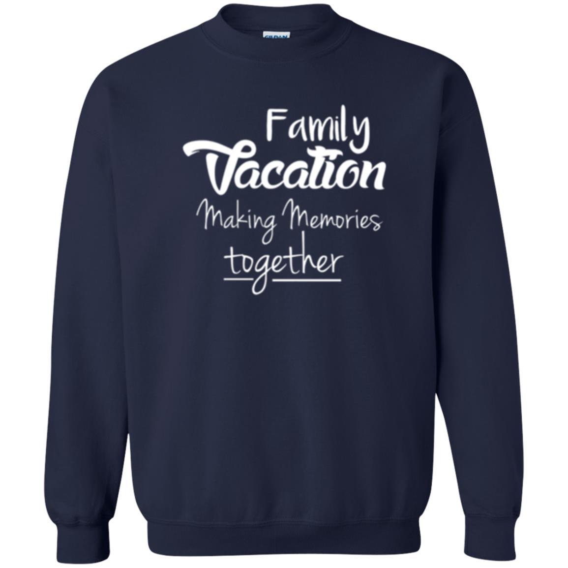 Family Vacation Making Memories Together T-shirt Navy